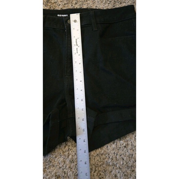 Old Navy Womens High Rise Wow HR Short Black Jack Jean Shorts Size 14 3" Plus Sz - Picture 10 of 12